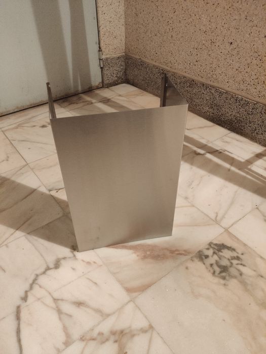 Chaminé em inox para exaustor