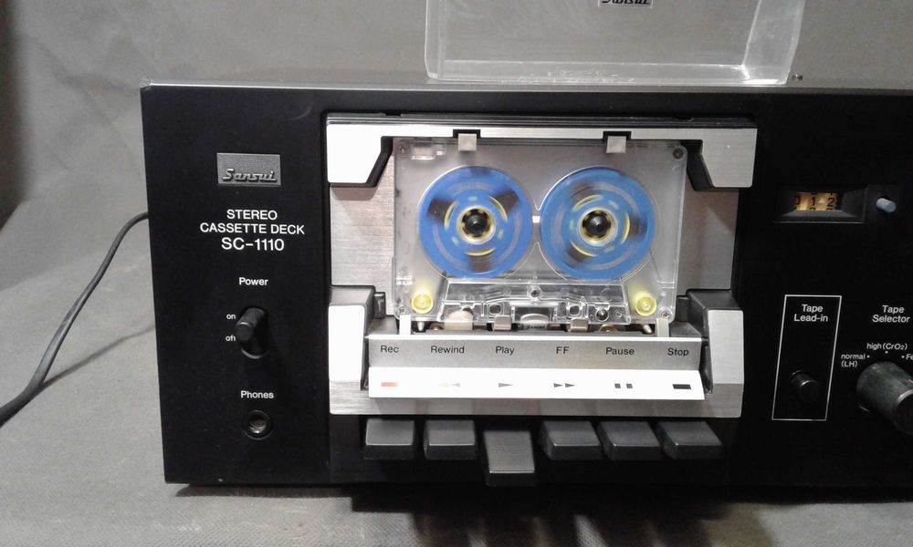 SANSUI SC-1110,magnetofon kasetowy