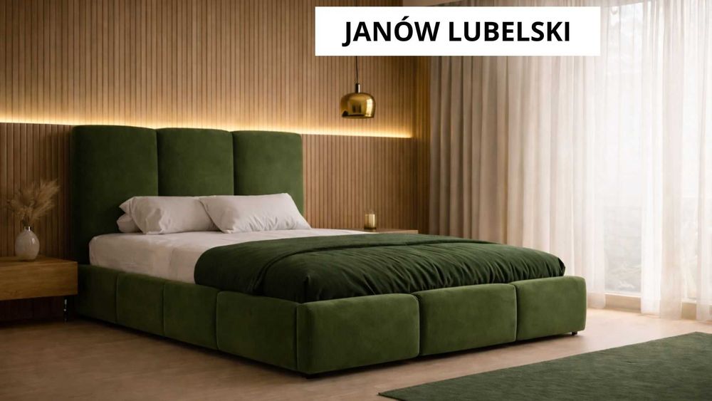 10 LAT GWARANCJI Łóżko tapicerowane ze stelażem metalowym - PRODUCENT