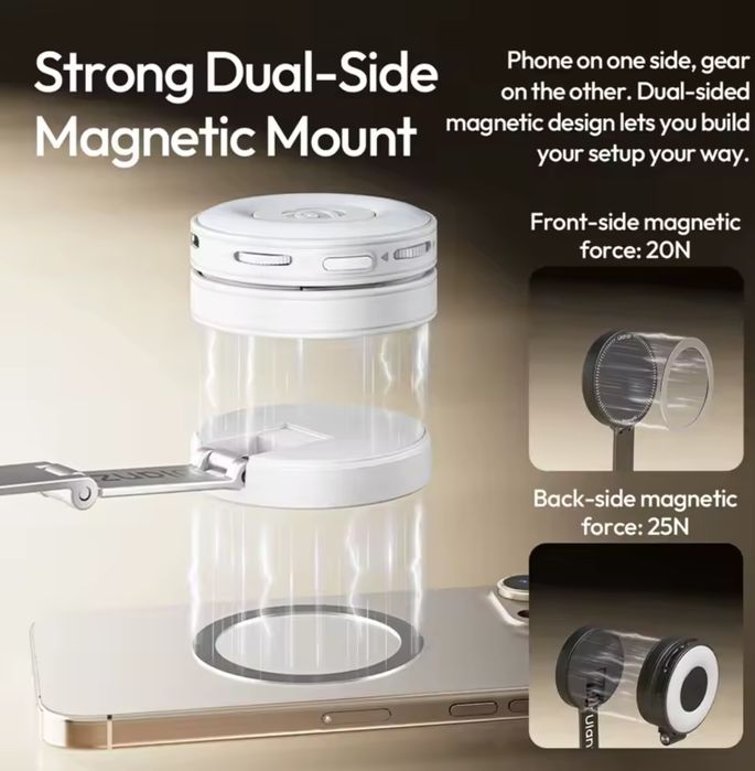 Селфи палка штатив с пультом 3-в-1 Ulanzi TT88 MagSafe 144см с крюком