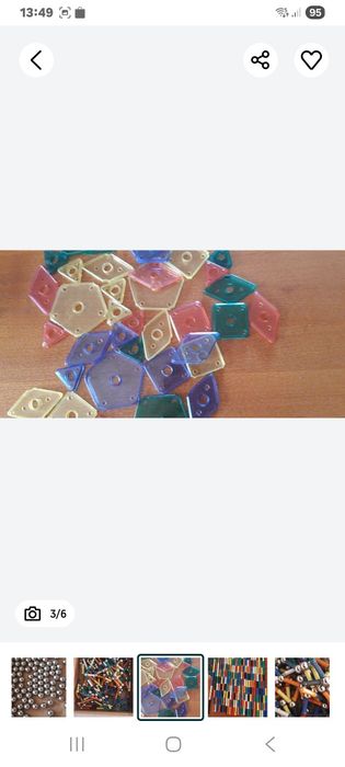 Klocki magnetyczne 3 kilogramy