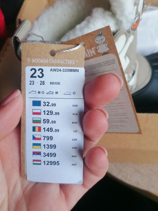 Nowe buty dla dziecka