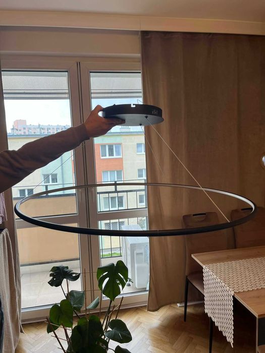 Lampa/żyrandol LED okrągła średnica 100cm