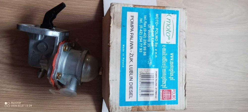 NOWA Pompa paliwa Żuk Lublin diesel