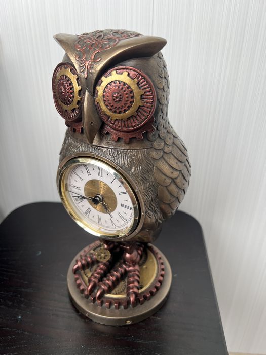 Часы настольные, каминные Veronese «Филин»