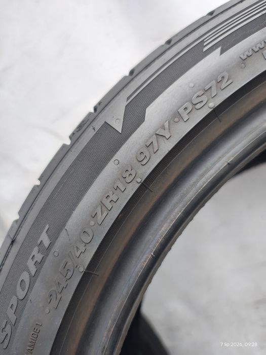 245/40r18 97Y Kumho Ecsta Sport PS72