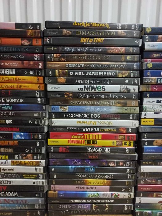 DVDs diversos - 80 filmes
