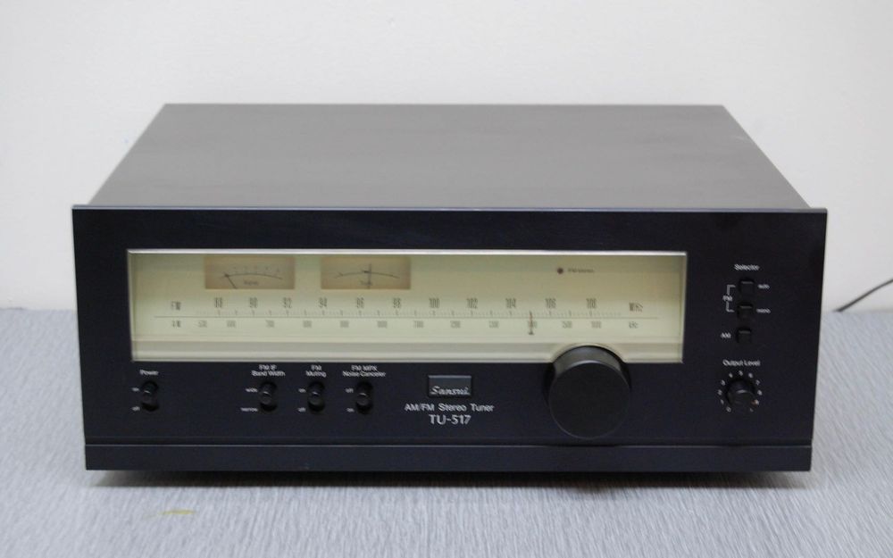 Sansui TU-517 Vintage Tuner Hi-Fi Made in Japan Klasyk Bardzo Dobry Stan