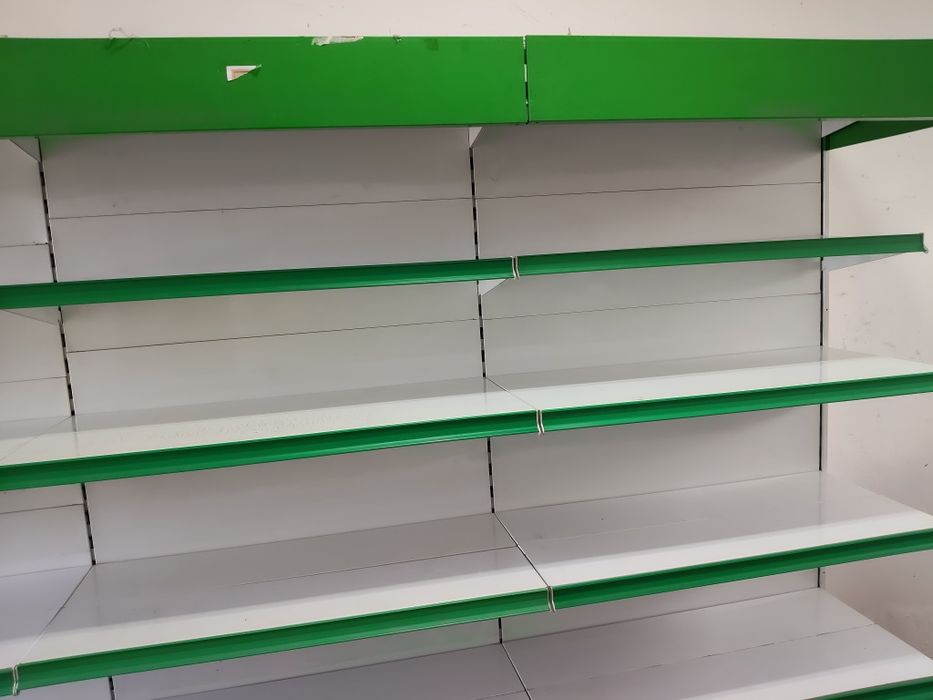 Estantes Metálicas de Supermercado / Gôndola Comercial (200x98cm)