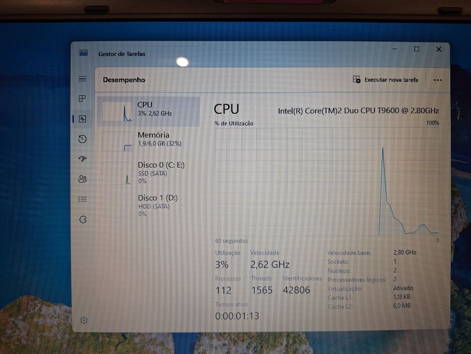 Portátil 16" - Toshiba A300