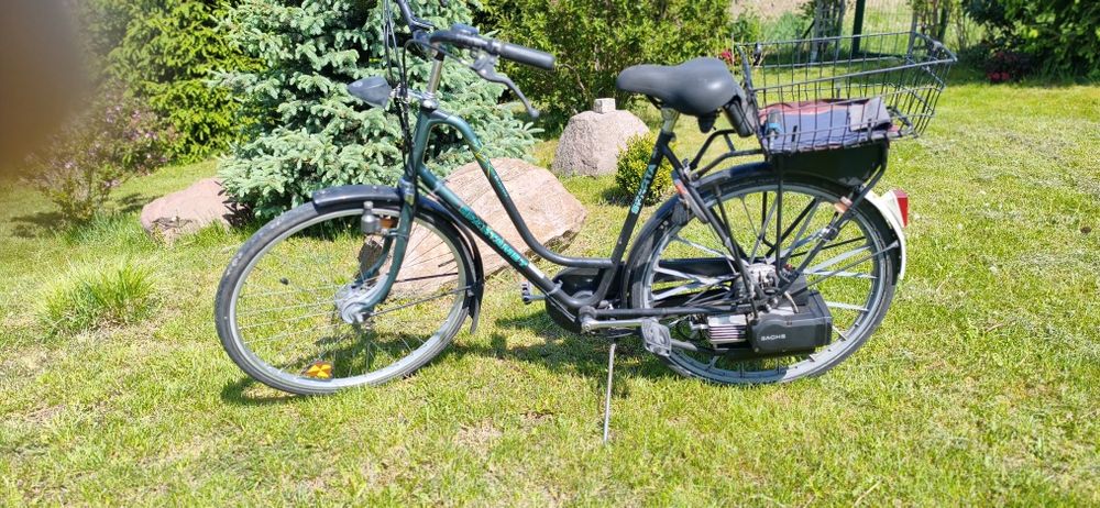 Rower sparta z silnikiem spalinowym sachs
