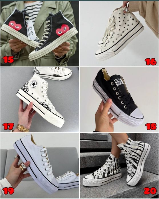 БЕЗ ПЕРЕДПЛАТИ‼️Кеди Converse Chuck Taylor All Star / Унисекс, 36-46
