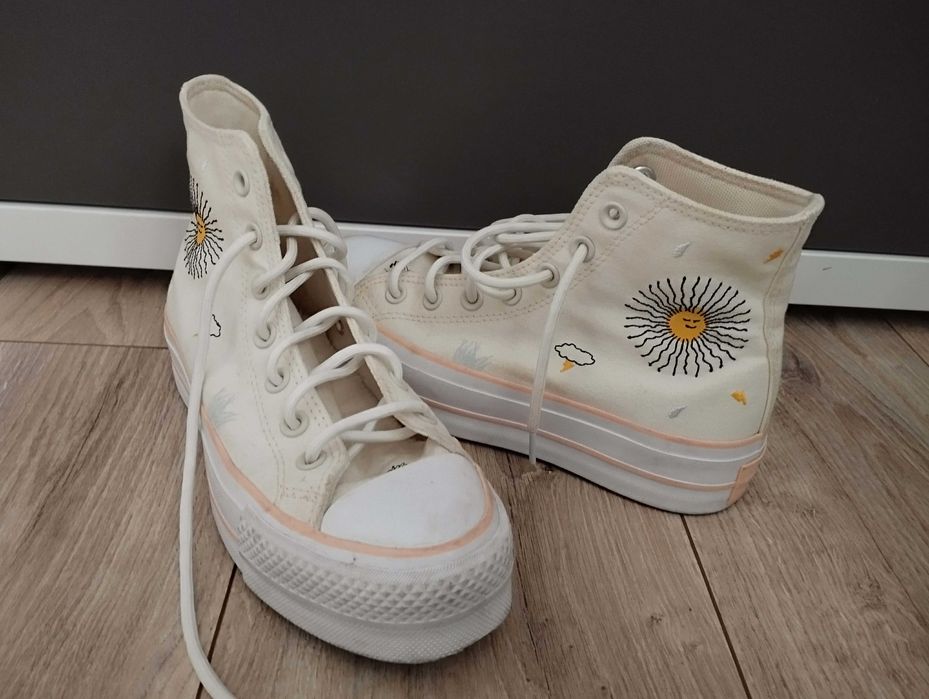 Converse Chuck Taylor All Star Lift Hi platform size 37