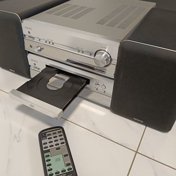 Denon DRA-201SA DCD-201SA amplituner + CD CD-R głośniki SC-M53