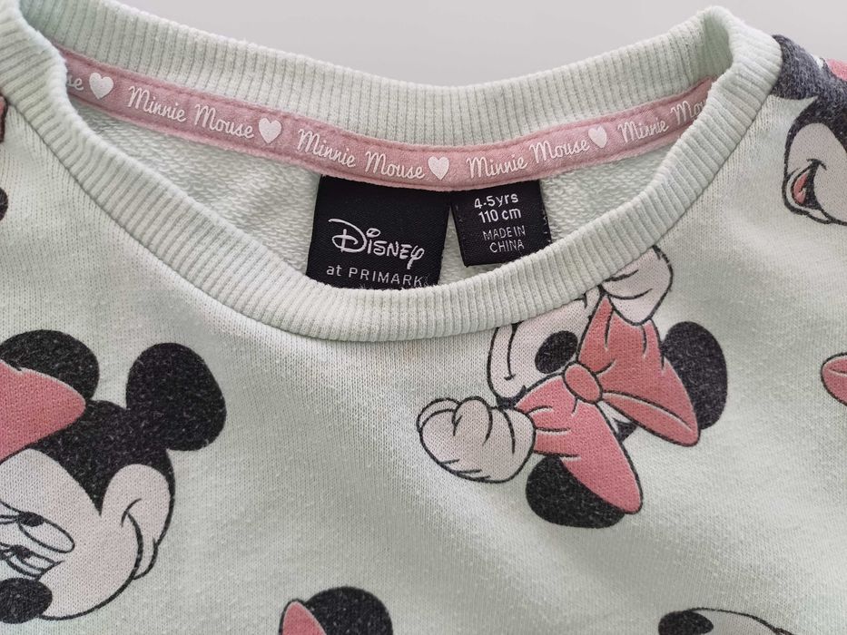 Conjunto leggings + camisola Minnie tamanho 4/5 anos