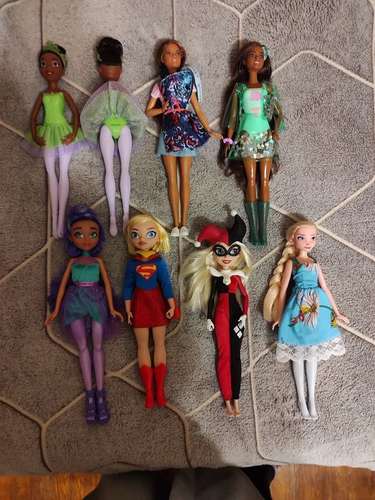 Оригінальні ляльки Disney та DC — 8 штук одним лотом, нові -800 го.