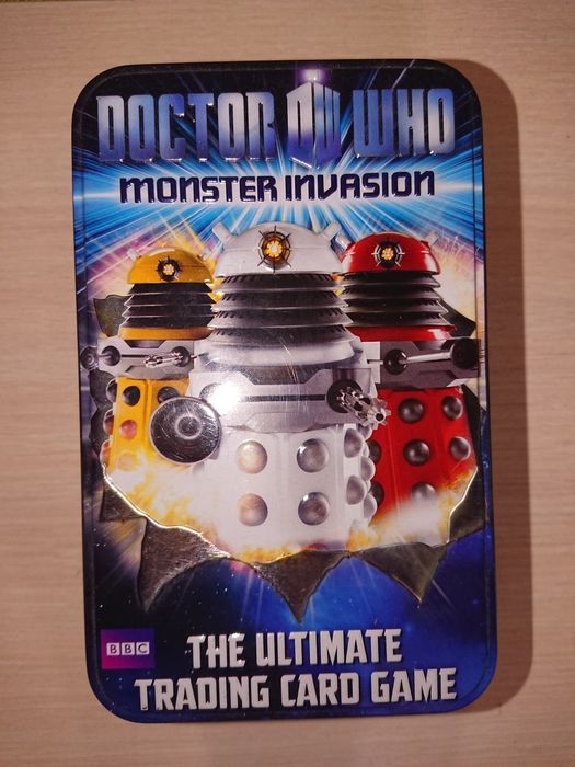 Doctor Who Monster Invasion - личная коллекция карточек Доктора Кто Карточки  Тардис Далек