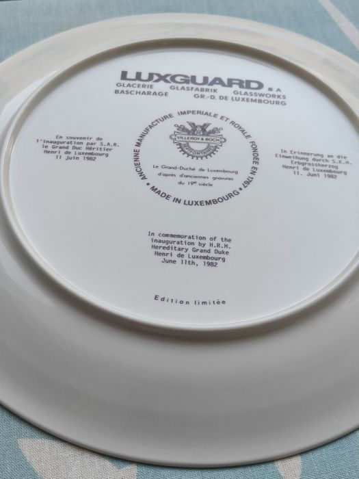 Prato decorativo da Villeroy & Boch.