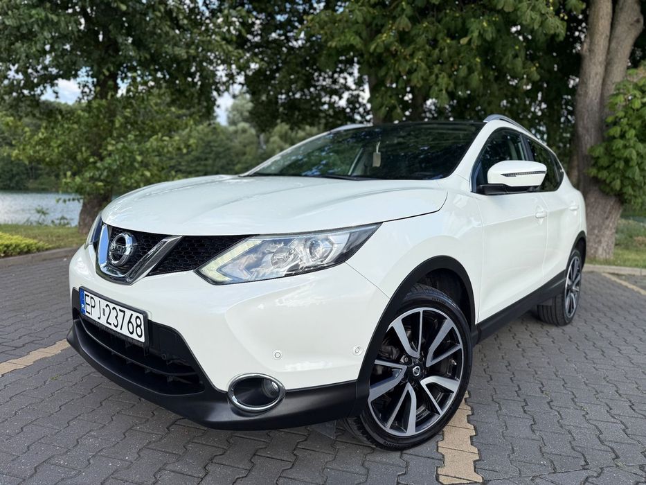 Nissan Qashqai Salon Polska - Nowy Rozrząd  - Pełne Wyposażenie - Biała Perła