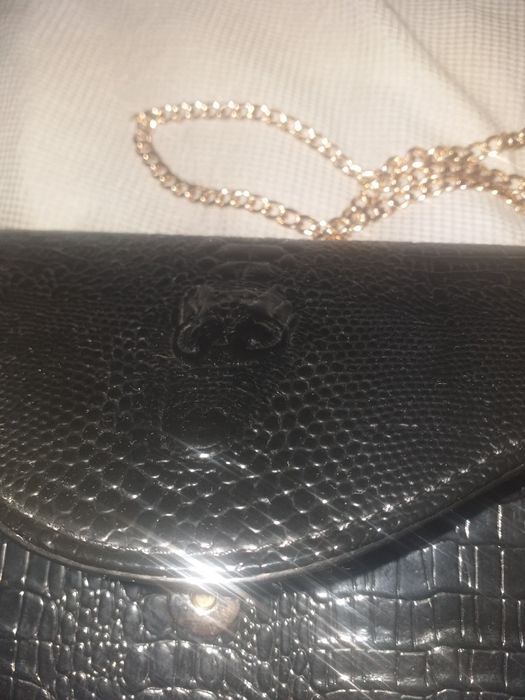 Сумка клатч крокодил кожзам