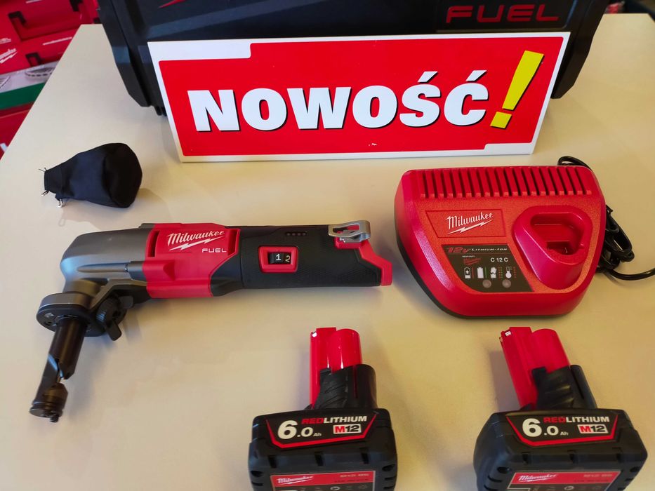 Milwaukee nożyce skokowe do blachy 1.6mm faktura VAT