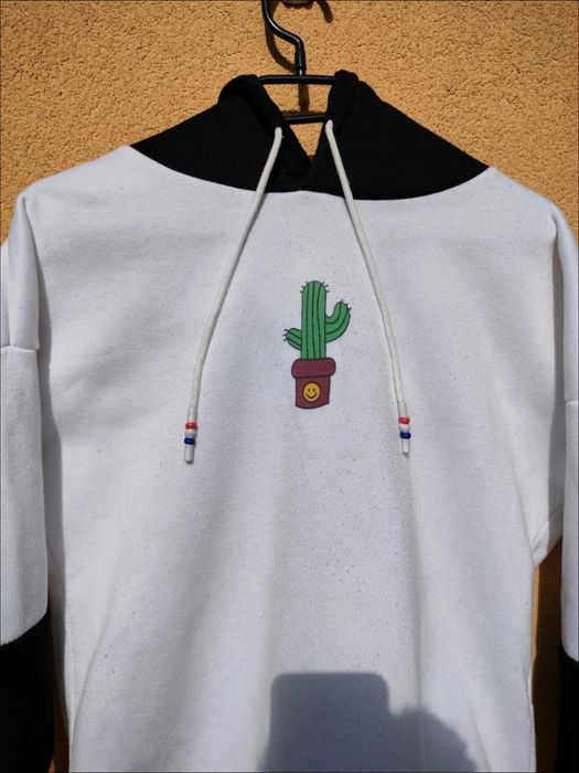 Bluza z kapturem Basic Kaktus