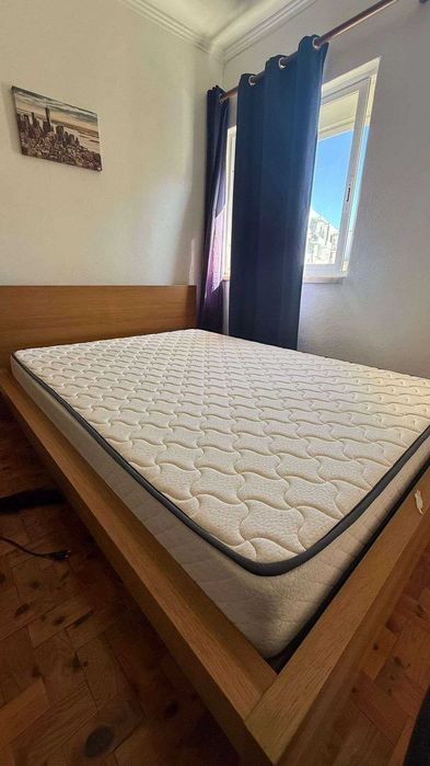 Colchão de casal usado praticamente novo