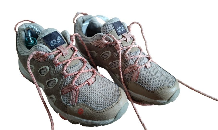 Buty trekkingowe Jack Wolfskin comfort fit r 37,5 beżowe