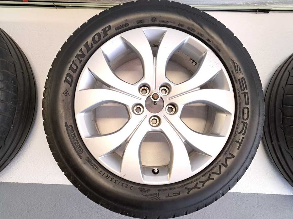 Koła letnie felgi 17 calowe 5x108 Citroen C5 225/55/R17