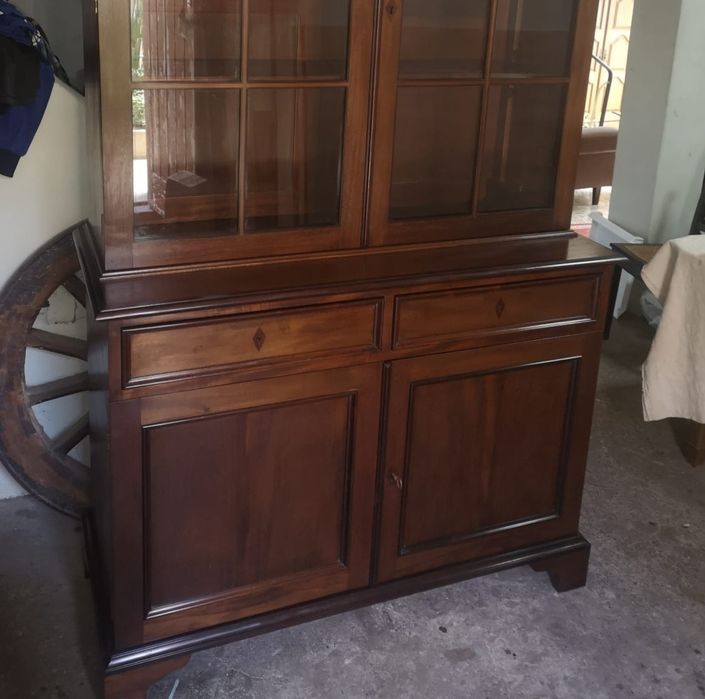 Louceiro Estilo D. Maria em Vinhático e Pau-Santo - Excelente Estado!