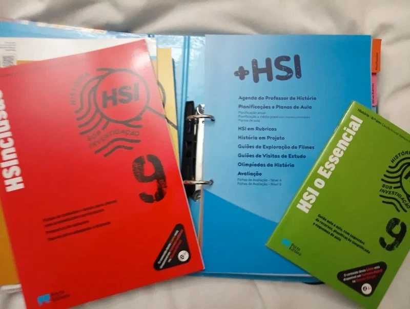 HSI: História Sob Investigação - 9.º Ano Dossier do professor completo. Novos!*