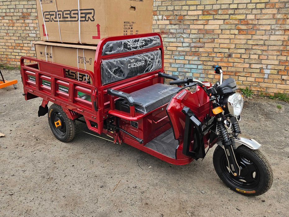 Новий електро трицикл Crosser Max 16