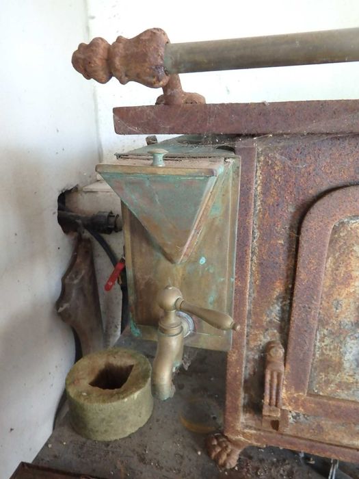 Fogão a lenha centenário