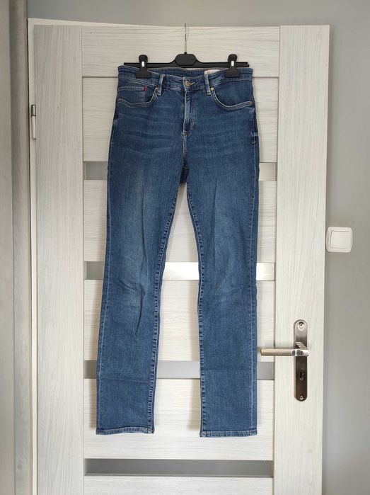 Spodnie jeansy S. Oliver slim niebieskie W40/L32