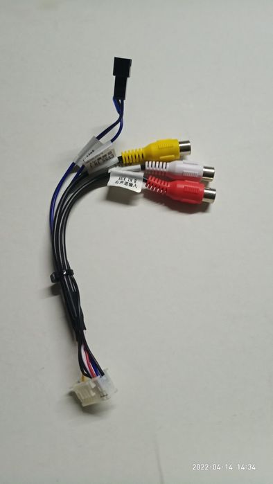 Rca  разьем  teyes и др для китайских магнитол