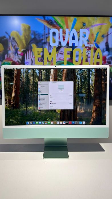 Apple iMac 24″ M1 16GB 512GB Verde Retina 4.5K - Loja Ovar