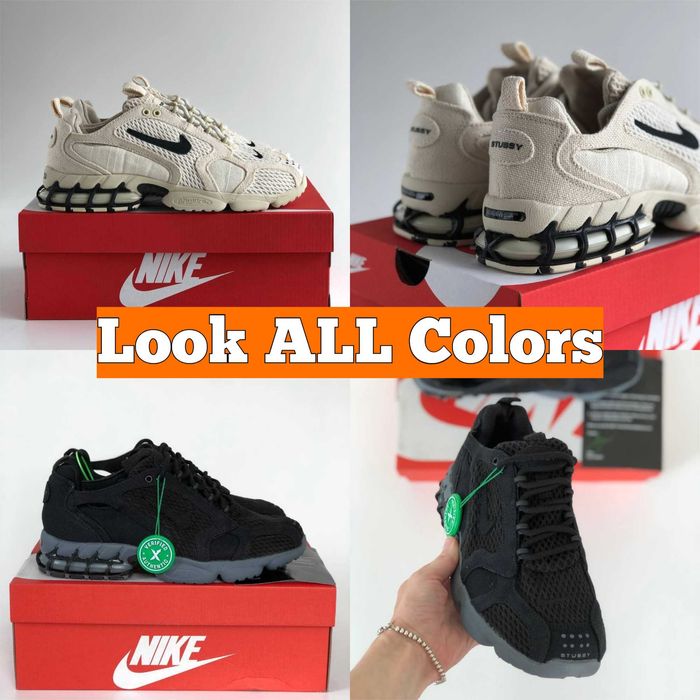 Кроссовки Nike Air Zoom Stussy Cage 2  Кросівки Найк Зум Стузи 36-45