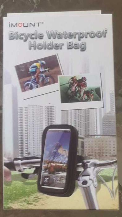 Etui rowerowe na smartfon mocowane na kierownicy