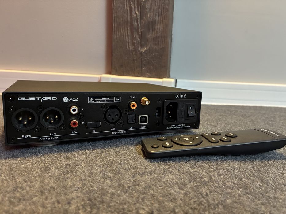 Gustard x18 Dac przetwornik cyfrowo analogowy jak eversolo, topping