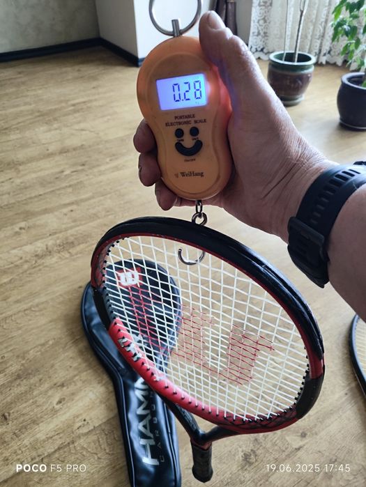 Тенісна ракетка Wilson Europa Ace 27 розмір 4 3/8