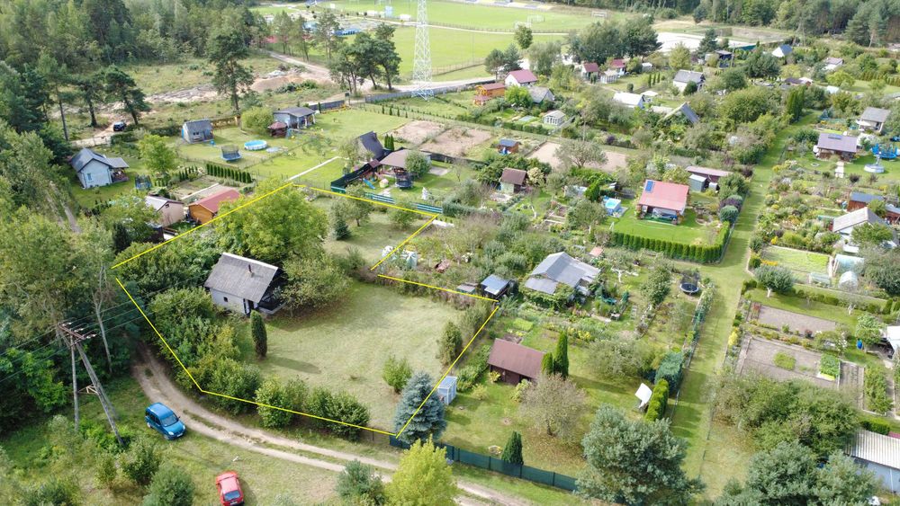 Sprzedam działkę ROD w Działoszynie z domkiem - Więcej