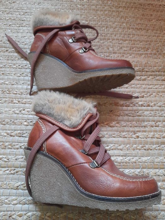 Lindas botas em pele buffalo