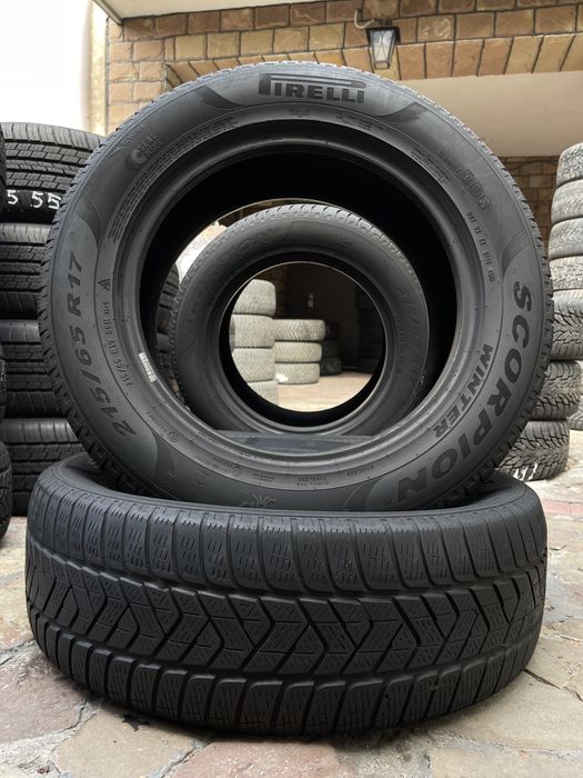 Шини R17 215/65 Pirelli Scorpion Winter. 2016p. 4.5mm. Зима
