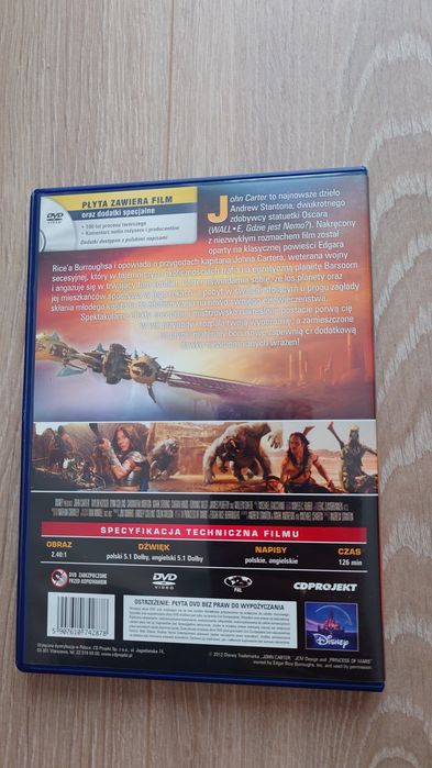 Film DVD John Carter
