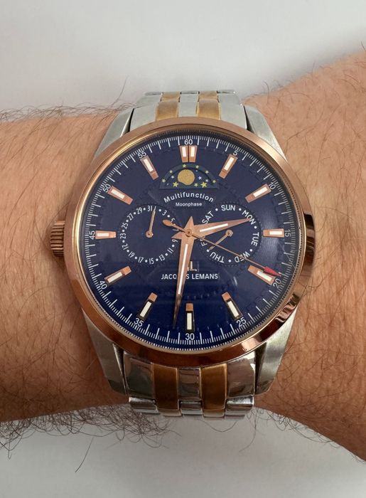 Годинник чоловічий JACQUES LEMANS 1-1596