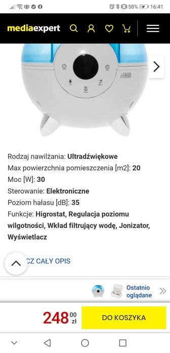 Oczyszczacz powietrza jonizator  Air Sonic HB