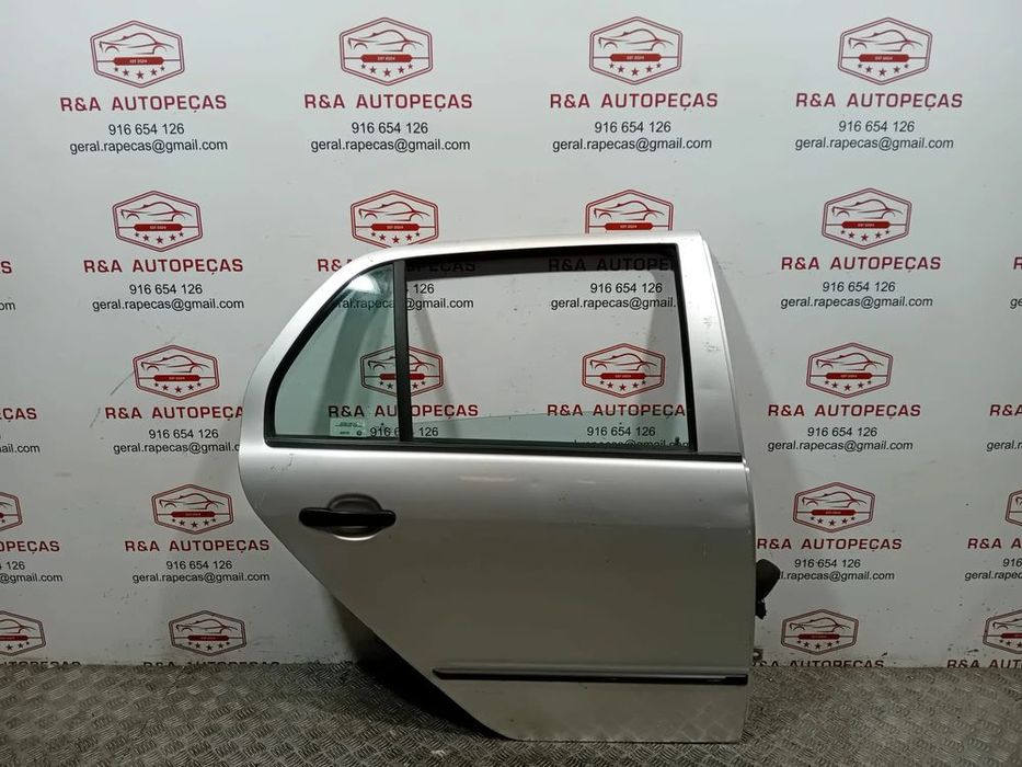 Porta Trás Traseira Direita Skoda Fabia Carro 1 I Original