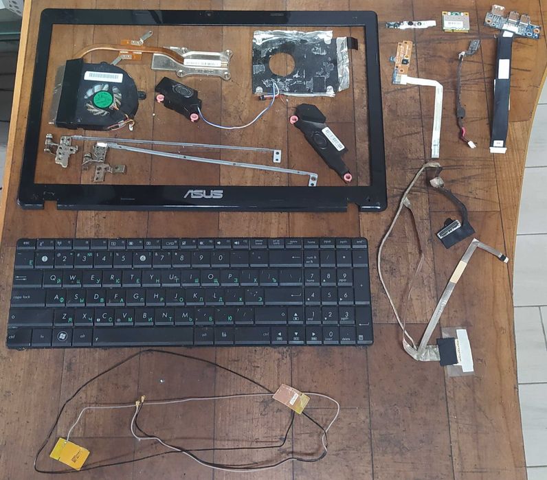 Ноутбук Asus A53T/K53 (по запчастям)
