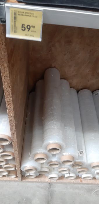 Folia strecz---mocna rolka 2.2 kg---Okazja Łódź