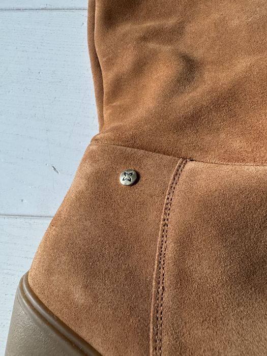 Kozaki Maciejka zamsz camel r. 36 jak nowe